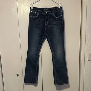 Grace Women's Classic Boot Cut Jeans